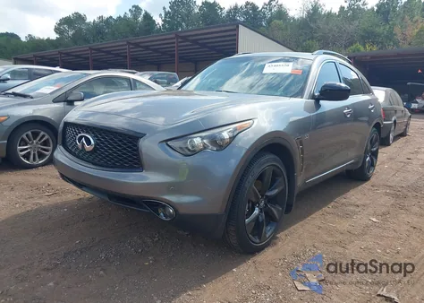 2017 Infiniti Qx70 from USA, damaged, VIN JN8CS1MW3HM415754